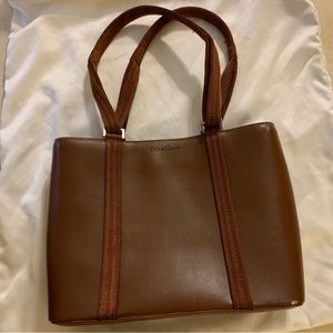 Colehaan cole haan pocketbook purse Shoulder handbag brown leather vintage ?